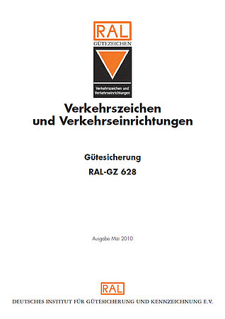 Inhaltsverzeichnis der Güte- und Prüfbestimmungen Inhaltsverzeichnis der Güte- und Prüfbestimmungen