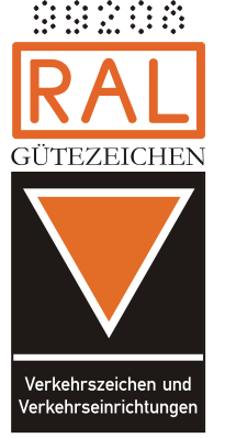 RAL-Gütezeichen mit Perforation, Abbildung mit Stand 2008
